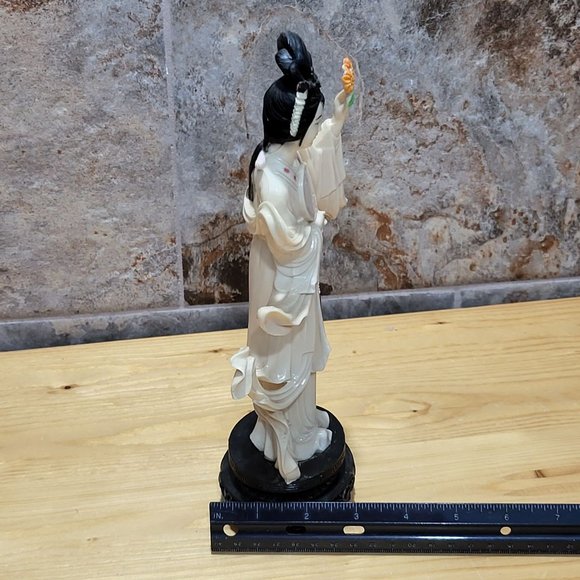 VTG Vita Hong Kong Geisha Woman Asian Girl Figurine Statue Celluloid Painted Dec - Picture 9 of 12